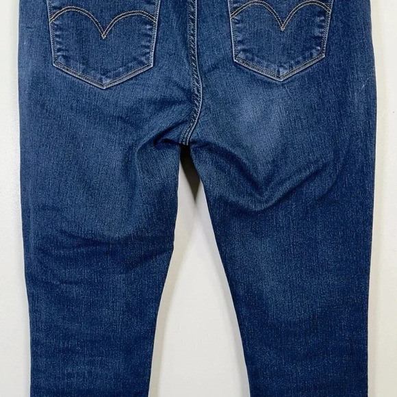 Levi's 312  Shaping Slim Dark Wash Blue Jeans - Picture 14 of 16